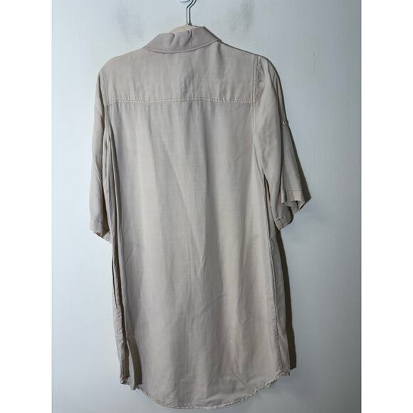 Cloth and Stone Off White Button Up Dress Sz XS - Picture 2 of 2